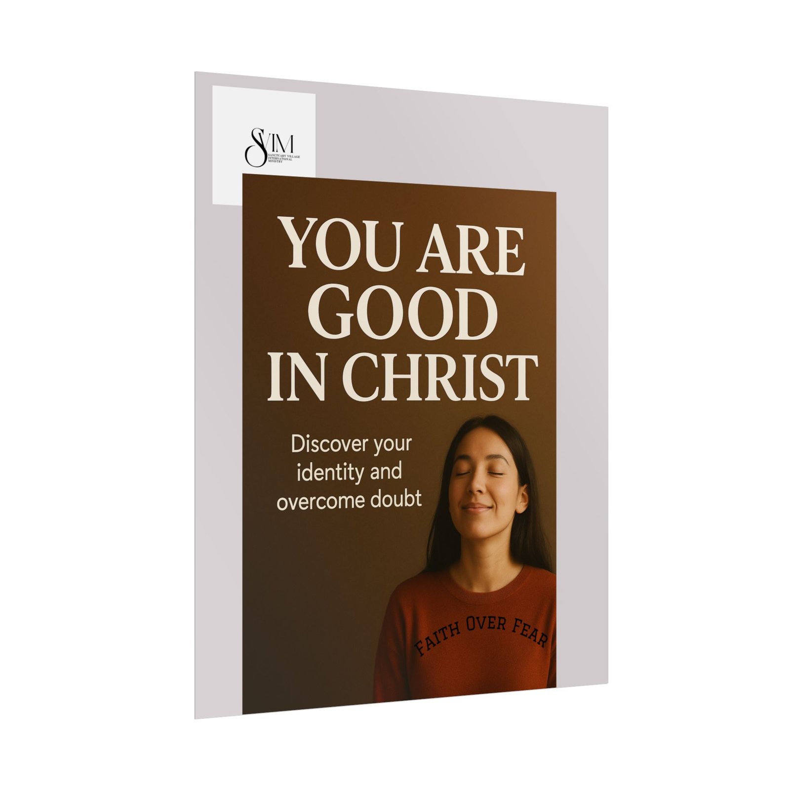 You Are Good in Christ Poster – Inspirational Christian Wall Art (Rolled) - Image 7