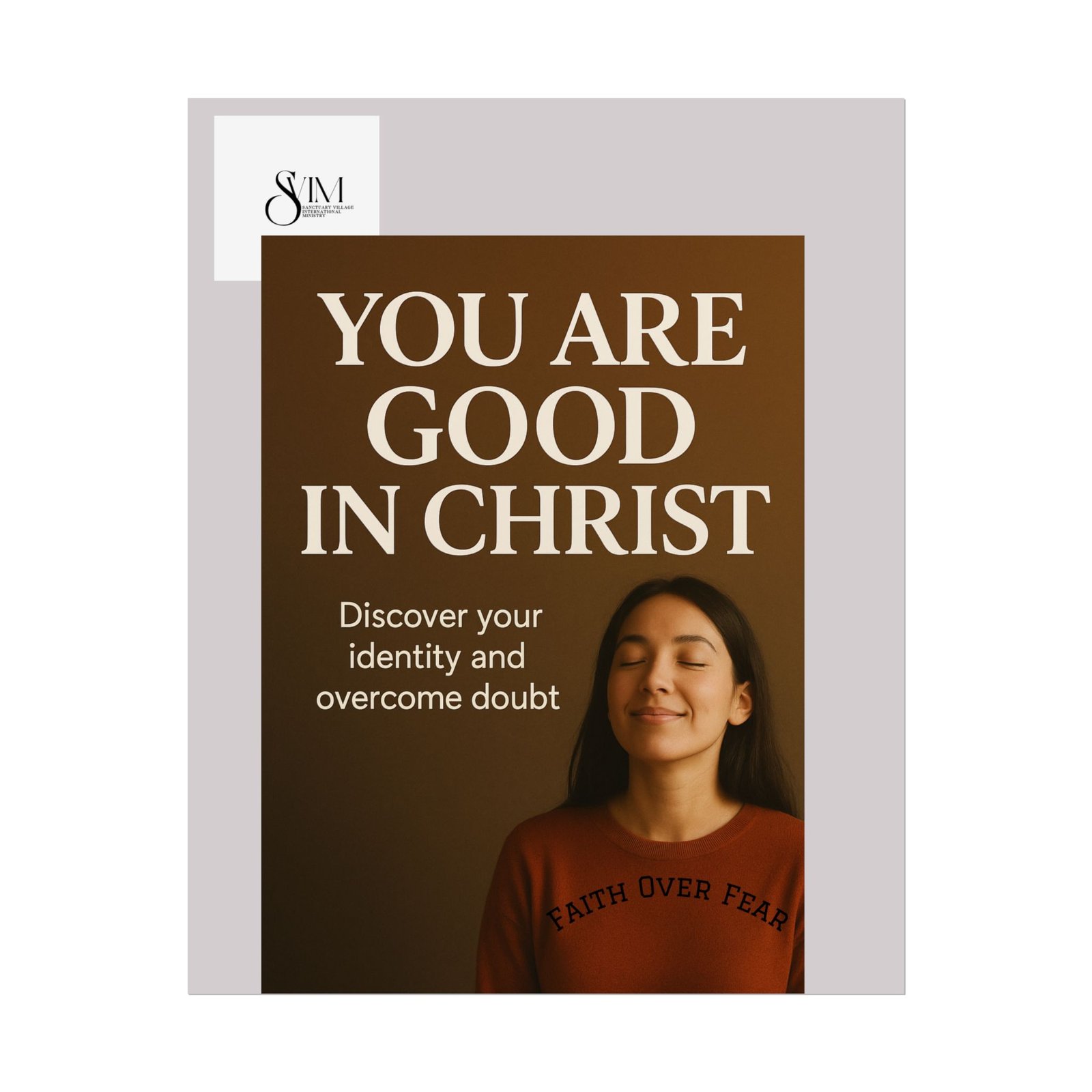 You Are Good in Christ Poster – Inspirational Christian Wall Art (Rolled) - Image 5