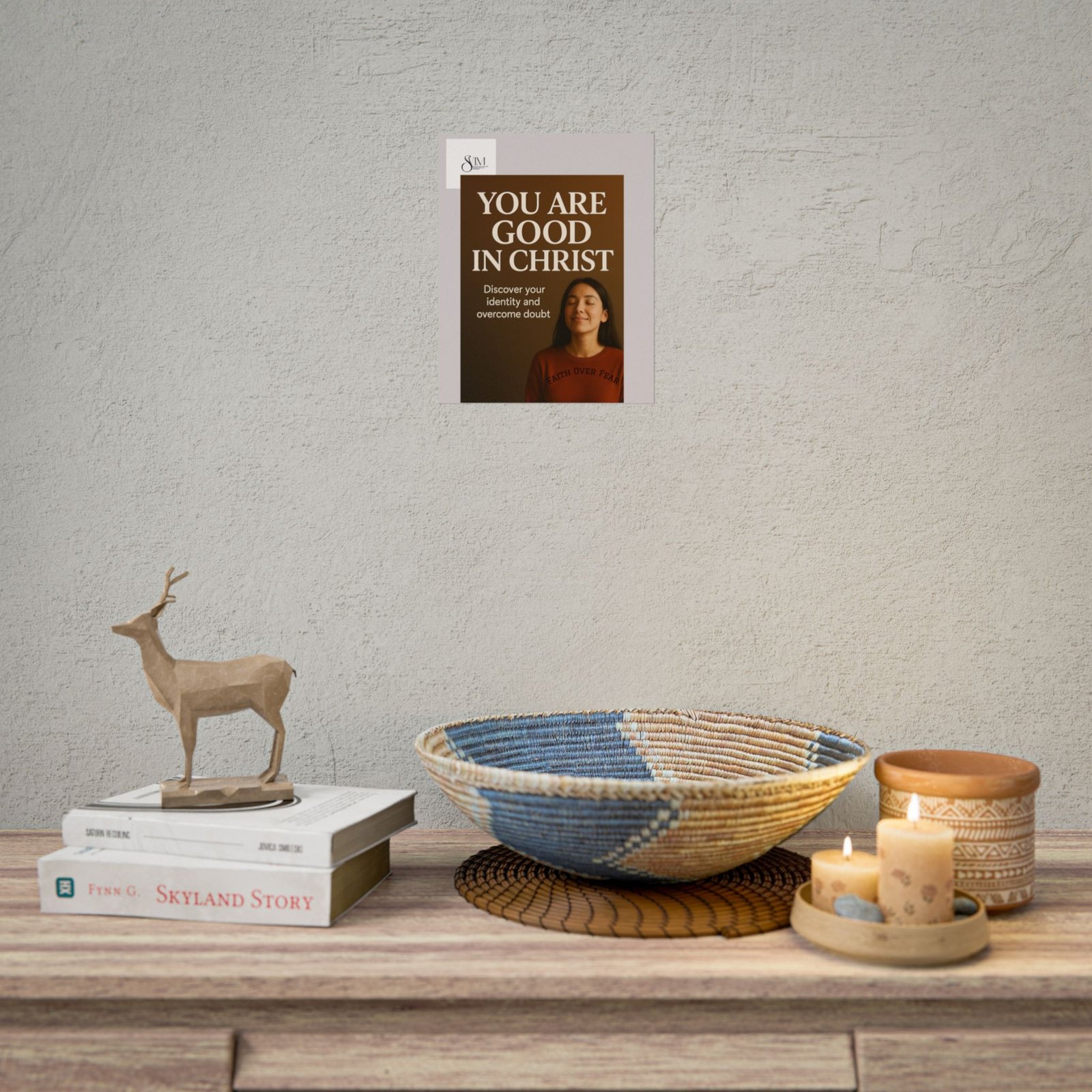 You Are Good in Christ Poster – Inspirational Christian Wall Art (Rolled) - Image 8