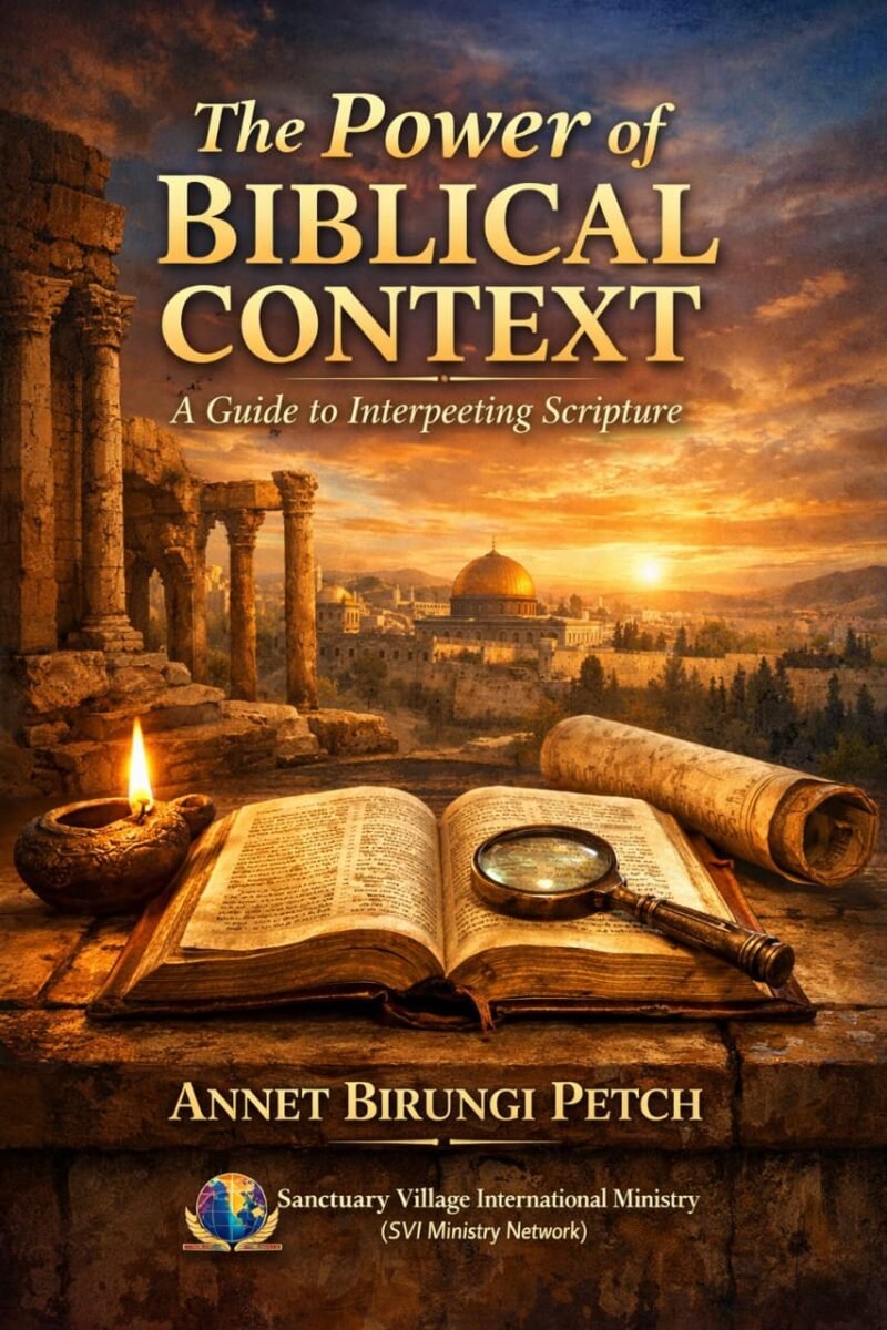 THE POWER OF BUBLICLE CONTEXT: A Guide to Interpreting Scripture