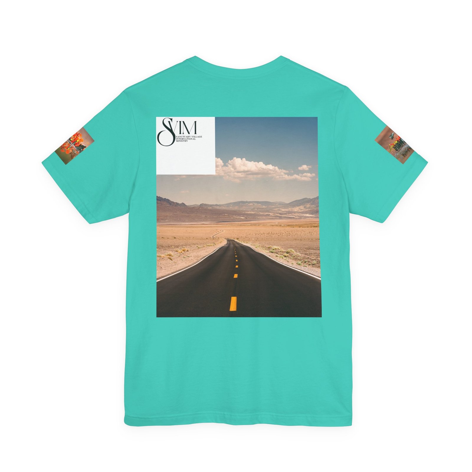 Butterfly Reflection & Open Road Graphic Tee — Nature Photography Short Sleeve Shirt - Image 22