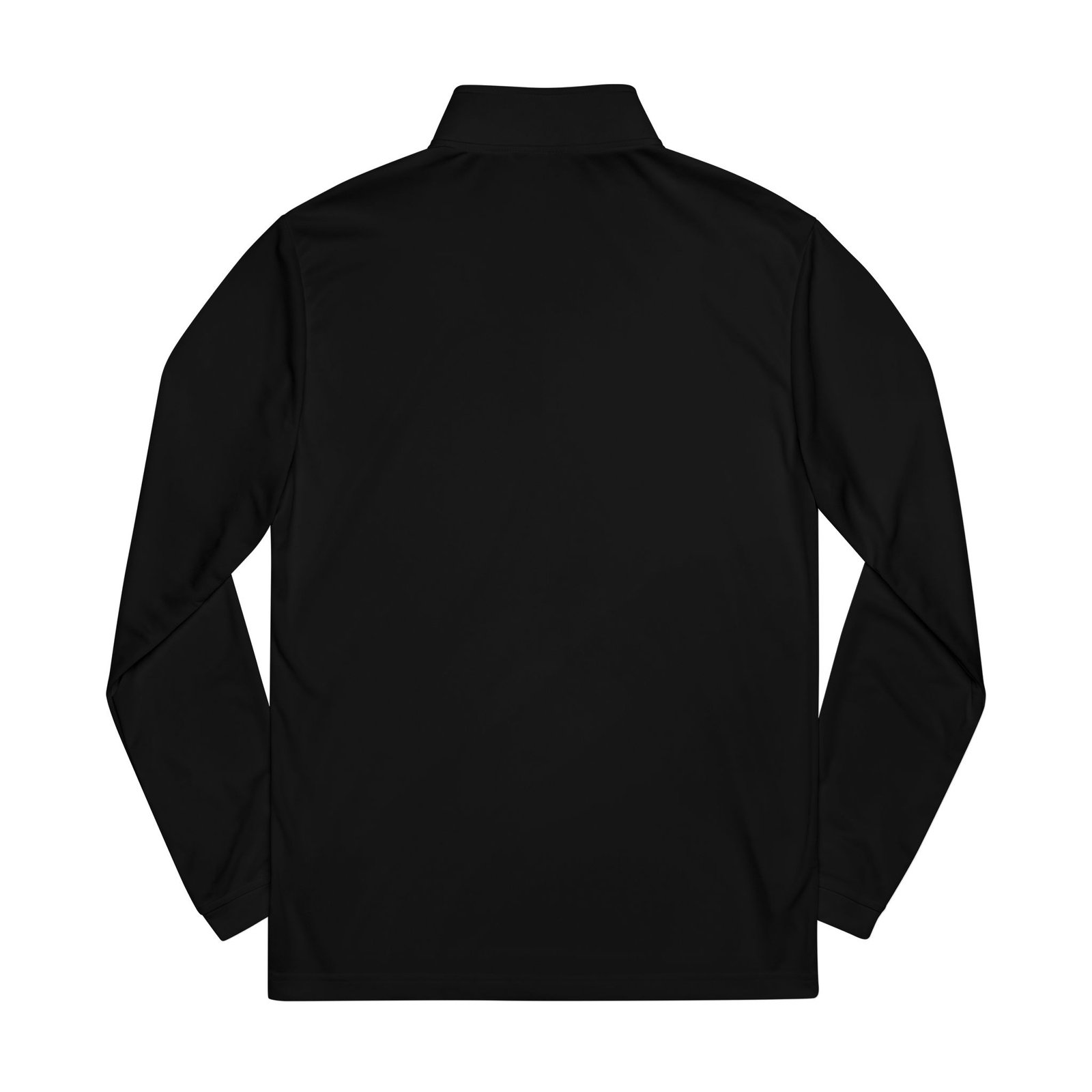 Embroidered Quarter-Zip Pullover — White adidas® Performance Top with Script Patch - Image 14