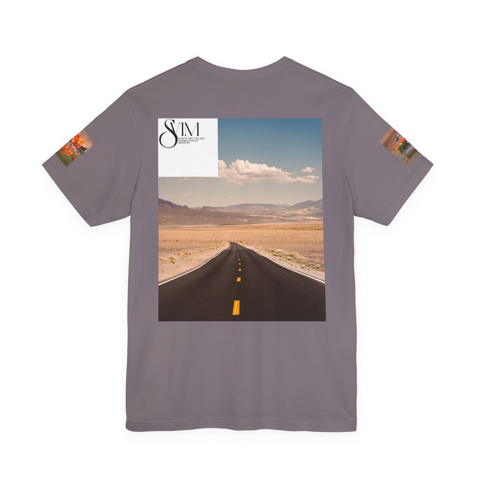 Butterfly Reflection & Open Road Graphic Tee — Nature Photography Short Sleeve Shirt - Image 42