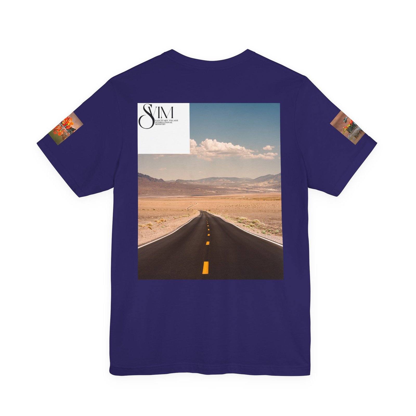 Butterfly Reflection & Open Road Graphic Tee — Nature Photography Short Sleeve Shirt - Image 34