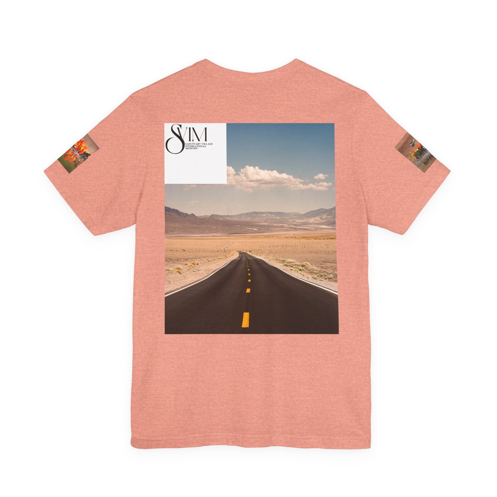 Butterfly Reflection & Open Road Graphic Tee — Nature Photography Short Sleeve Shirt - Image 10