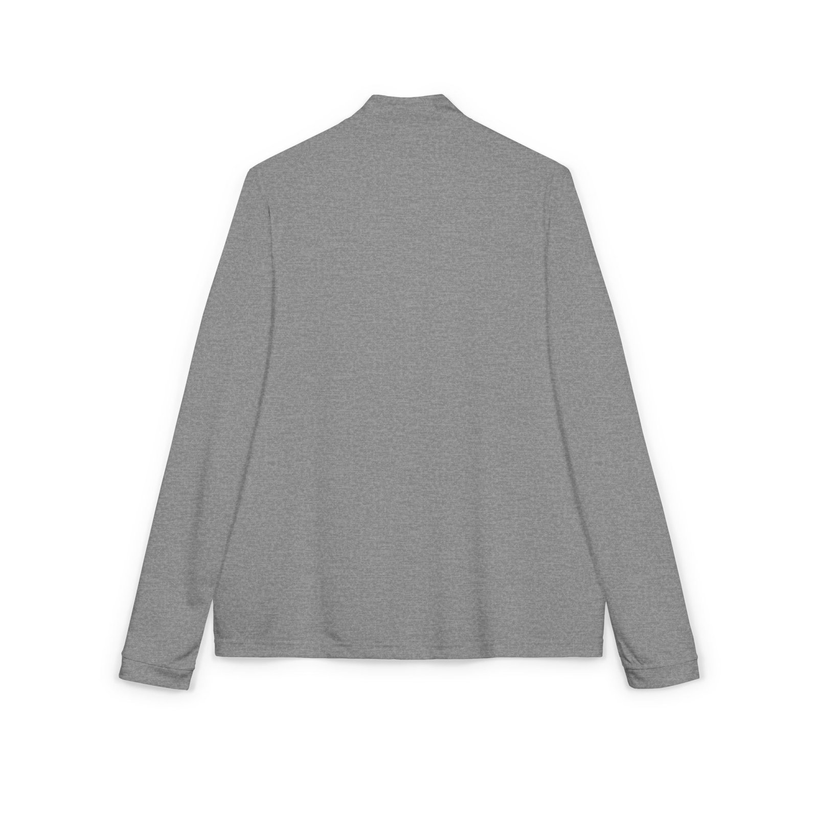 Embroidered Quarter-Zip Pullover — White adidas® Performance Top with Script Patch - Image 8