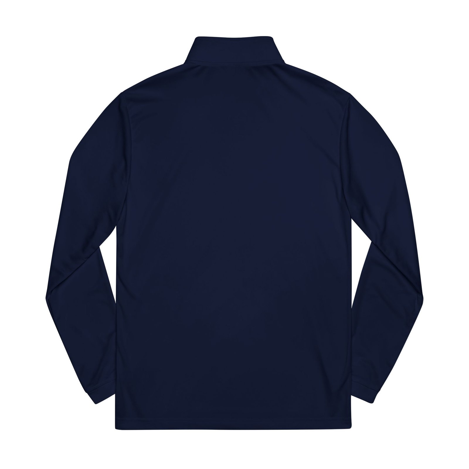 Embroidered Quarter-Zip Pullover — White adidas® Performance Top with Script Patch - Image 10