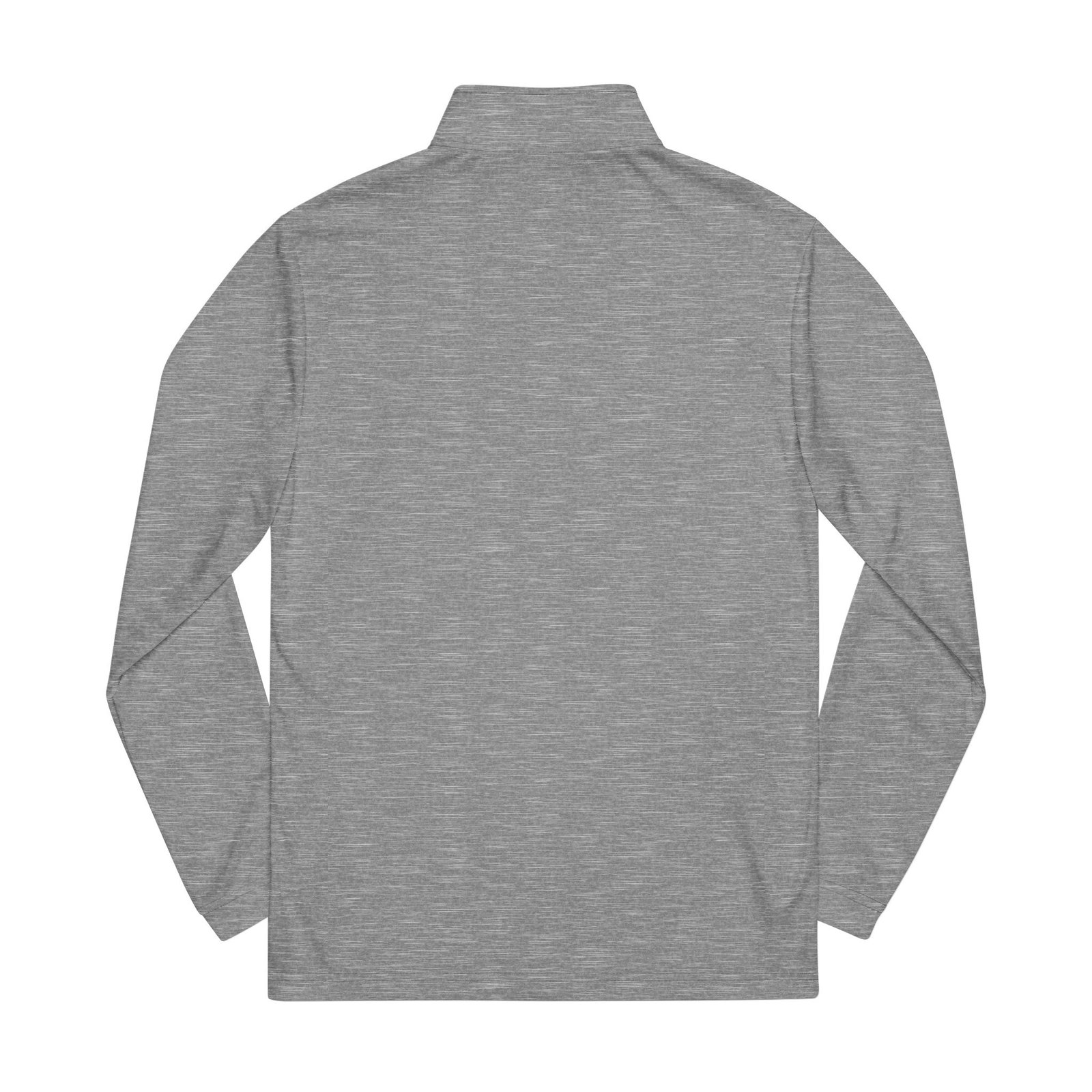 Embroidered Quarter-Zip Pullover — White adidas® Performance Top with Script Patch - Image 6
