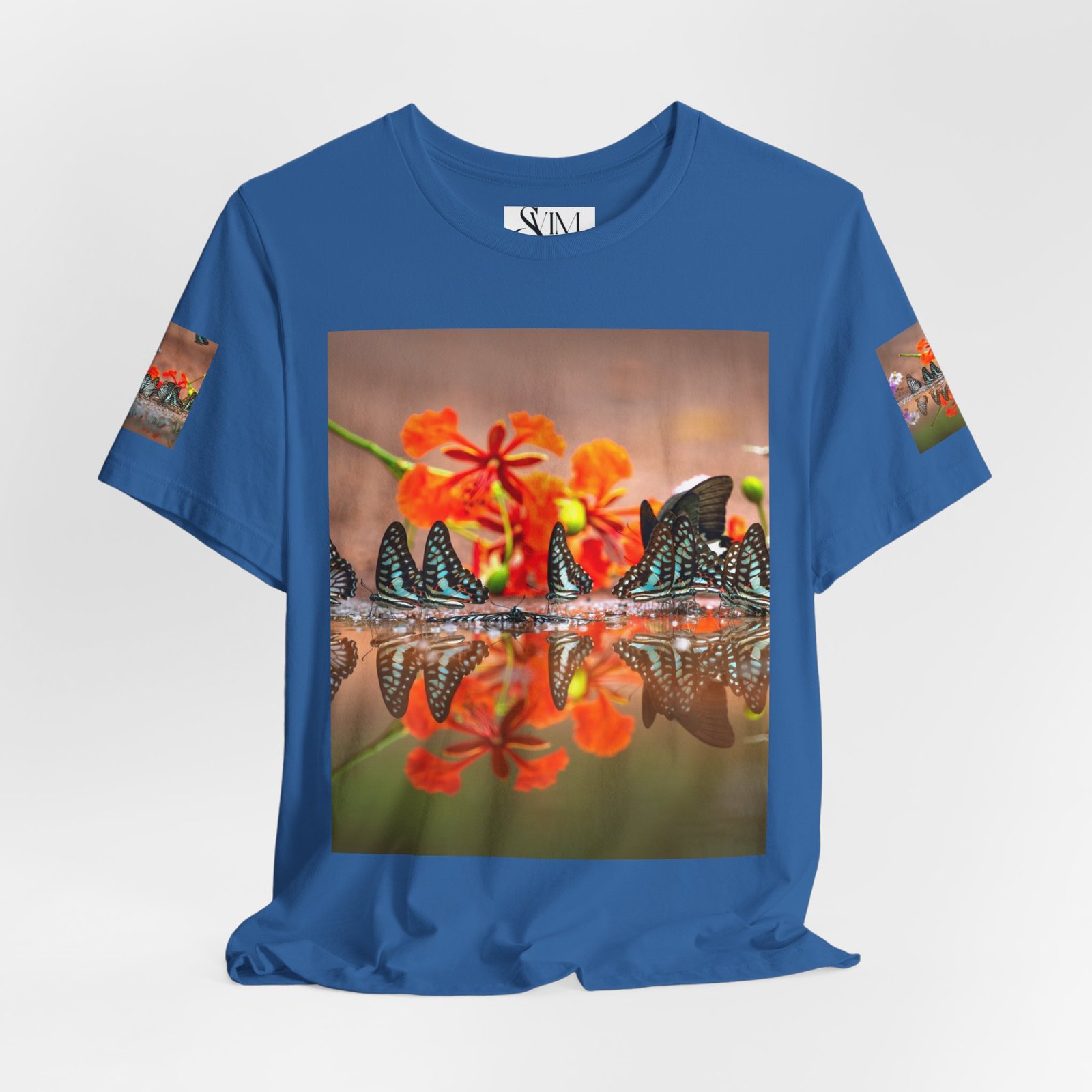 Butterfly Reflection & Open Road Graphic Tee — Nature Photography Short Sleeve Shirt - Image 32