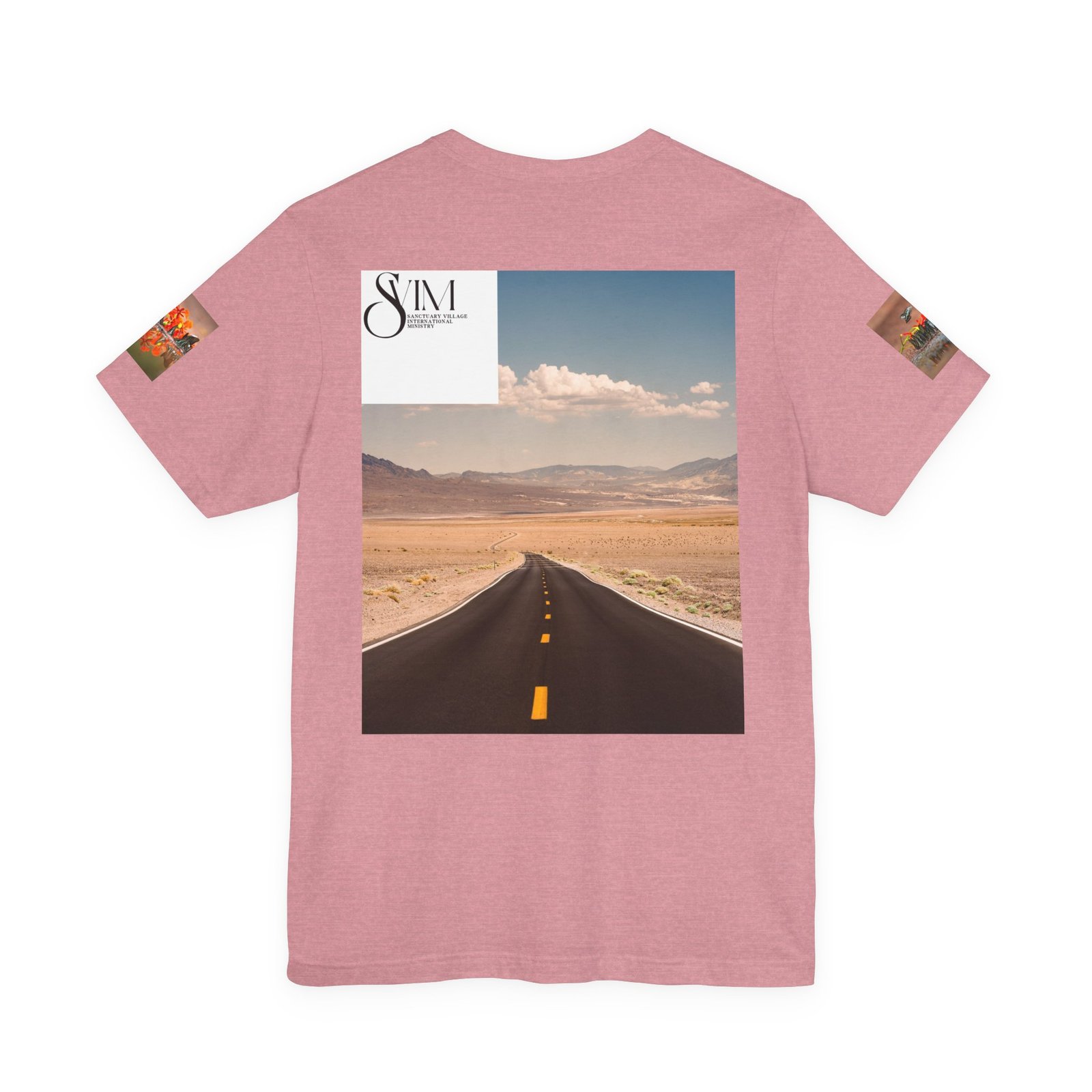 Butterfly Reflection & Open Road Graphic Tee — Nature Photography Short Sleeve Shirt - Image 38