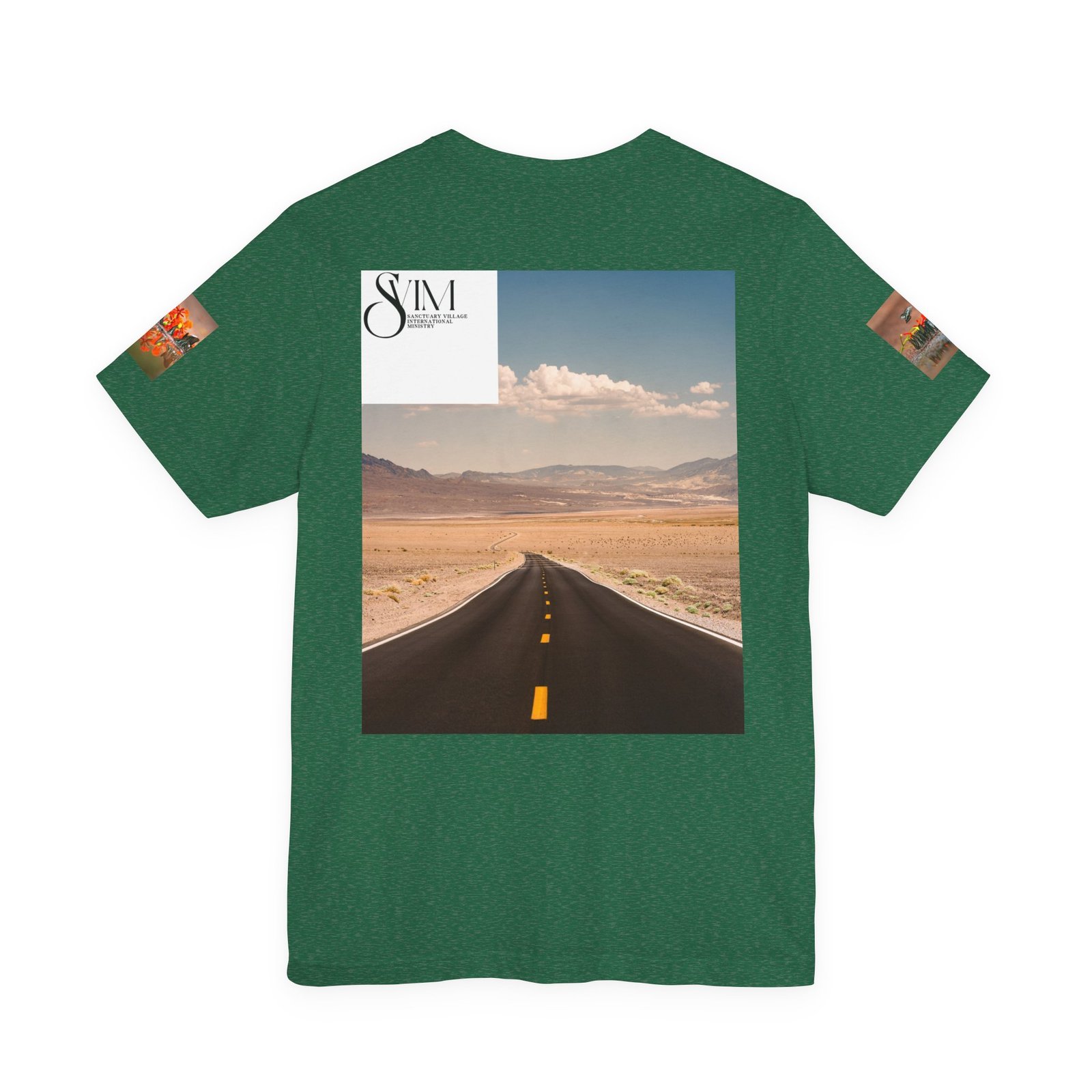 Butterfly Reflection & Open Road Graphic Tee — Nature Photography Short Sleeve Shirt - Image 26